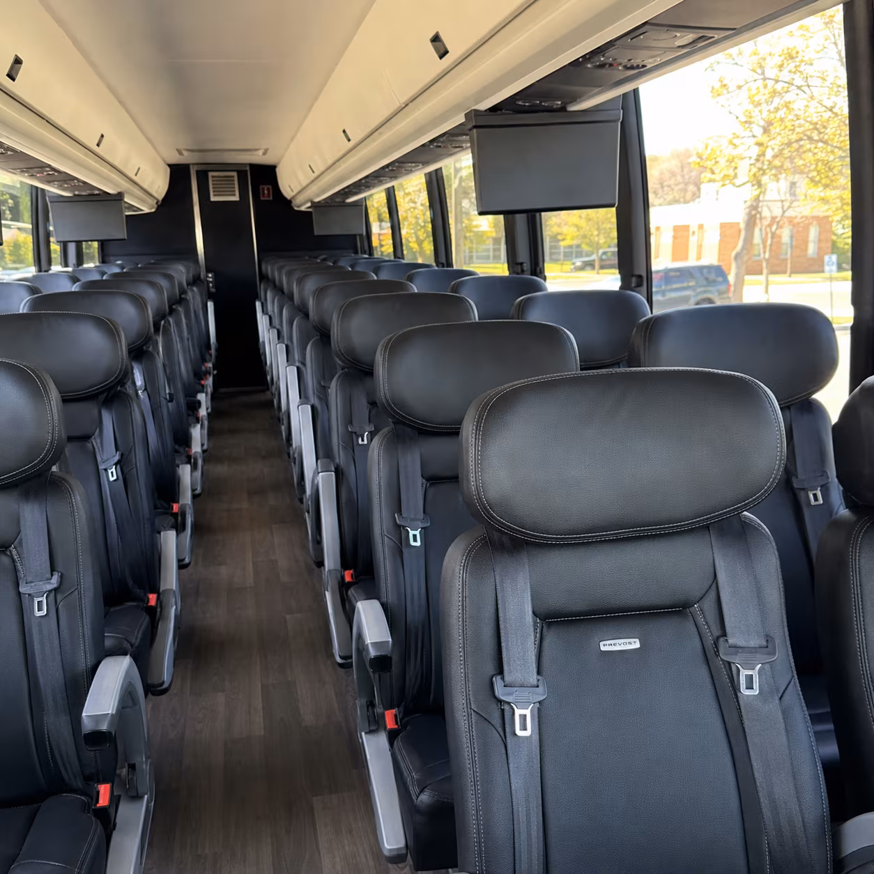 inglewood charter bus interior