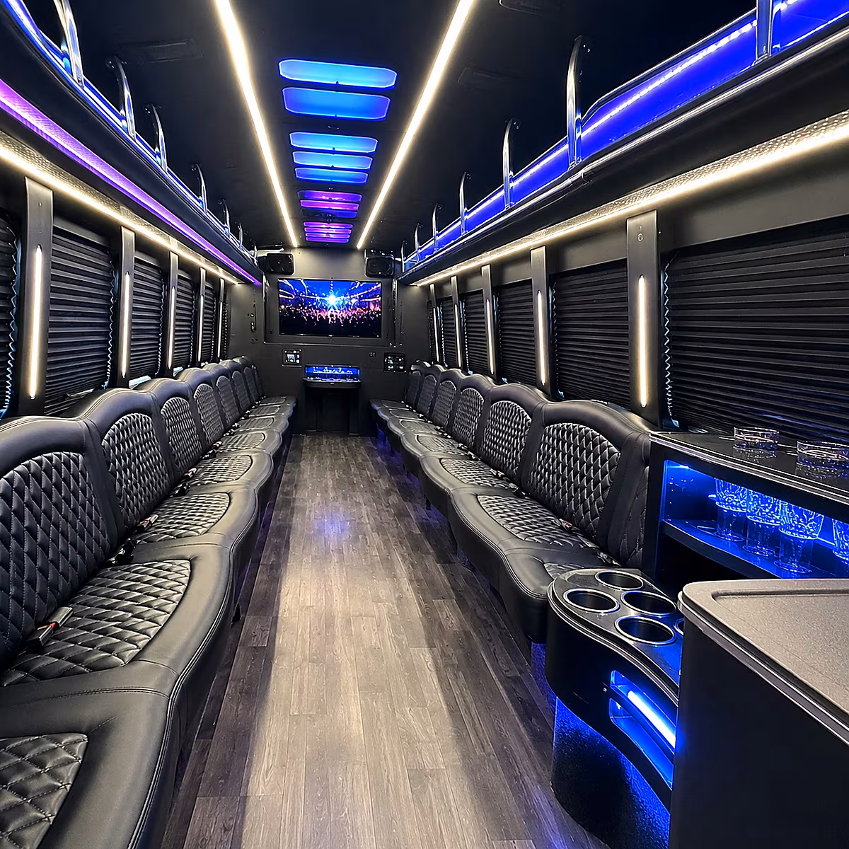 inglewood new years eve party bus rental