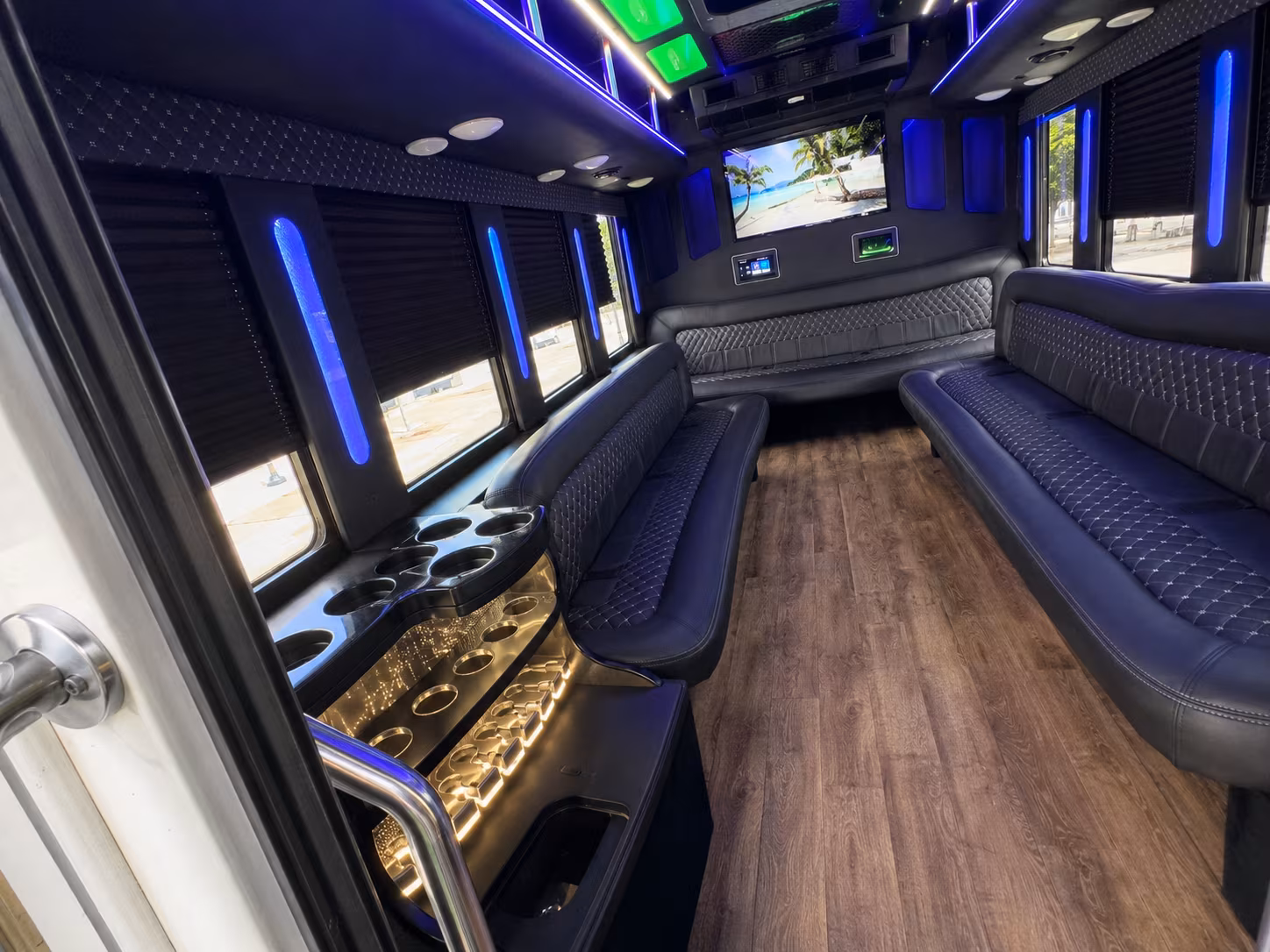 night out on hermosa beachs pier avenue party bus rental